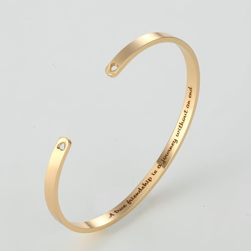 💍 Personalized Couple Bracelet – Sleek Steel Design for Him & Her